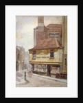 View of the Old Curiosity Shop, Portsmouth Street, Westminster, London by John Crowther