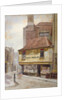 View of the Old Curiosity Shop, Portsmouth Street, Westminster, London by John Crowther