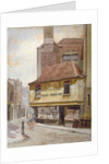 View of the Old Curiosity Shop, Portsmouth Street, Westminster, London by John Crowther