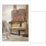 View of the Old Curiosity Shop, Portsmouth Street, Westminster, London by John Crowther