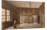 Interior view of Sir John Spencer's room in Canonbury House, Islington, London by John Crowther