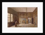 Interior view of Sir John Spencer's room in Canonbury House, Islington, London by John Crowther