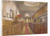 Interior of Holy Trinity, Minories, London by John Crowther