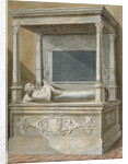 Monument to Sibel Penn on the north side of the chancel at St Mary, Hampton, Middlesex by Anonymous