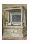 Monument to Sibel Penn on the north side of the chancel at St Mary, Hampton, Middlesex by Anonymous