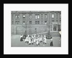 Dancing around the maypole, Hugh Myddelton School, Finsbury, London, 1906 by Unknown