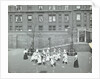 Dancing around the maypole, Hugh Myddelton School, Finsbury, London, 1906 by Unknown