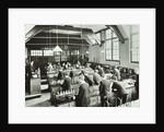 Boys in a chemistry laboratory, Hackney Downs School, London, 1911 by Unknown