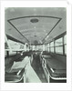 Interior of coach type ambulance, Western Ambulance Station, Fulham, 1935 by Unknown