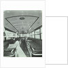 Interior of coach type ambulance, Western Ambulance Station, Fulham, 1935 by Unknown