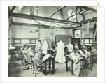 Ready made clothing class, Shoreditch Technical Institute, London, 1907 by Unknown