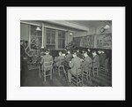 Linotype students at work, Camberwell School of Arts and Crafts, London, 1930 by Unknown