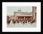Exercise class, Buckingham Street School, Islington, London, 1906 by Unknown