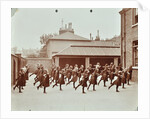 Exercise class, Buckingham Street School, Islington, London, 1906 by Unknown