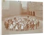 Children playing  'Twinkle, Twinkle, Little Star', Flint Street School, Southwark, London, 1908 by Unknown
