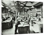 Handicraft lesson, Hackney Downs School, London, 1911 by Unknown