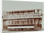 Double-decker electric tram with advertisement for the New Cross Empire, 1907 by Unknown