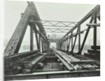 Erection of Emergency Thames Bridge, London, 1942 by Unknown