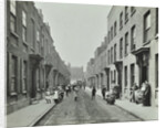 People in the street, Albury Street, Deptford, London, 1911 by Unknown