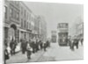Pedestrians and trams in Commercial Street, Stepney, London, 1907 by Unknown