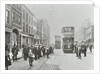 Pedestrians and trams in Commercial Street, Stepney, London, 1907 by Unknown