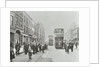 Pedestrians and trams in Commercial Street, Stepney, London, 1907 by Unknown