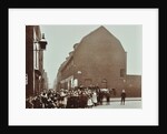 Crowd of East End children, Red Lion Street, Wapping, London, 1904 by Unknown