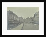 Empty streets at Lancaster Place, seen from Waterloo Bridge, London, 1896 by Unknown
