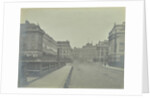 Empty streets at Lancaster Place, seen from Waterloo Bridge, London, 1896 by Unknown