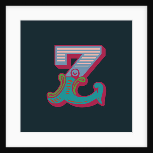 Letter Z (Dark background) by Magnolia Box