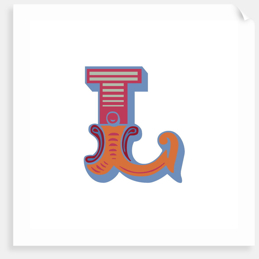 Letter L (White background) by Magnolia Box