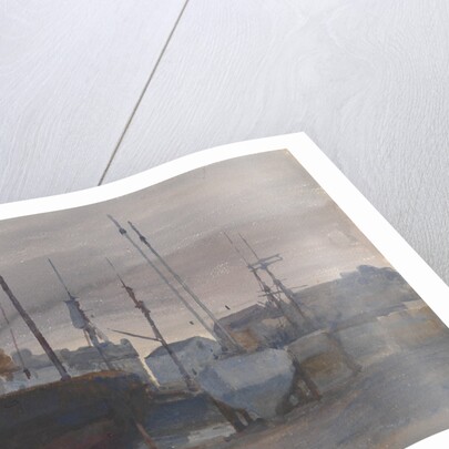 Low Tide, Inner Harbour, Castletown by Archibald Knox