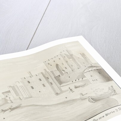 Castle Rushen as it appeares on the north east side by Daniel King