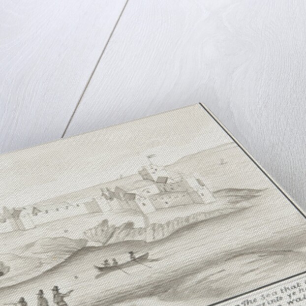 Peel Castle as it doth appeare from the east by Daniel King