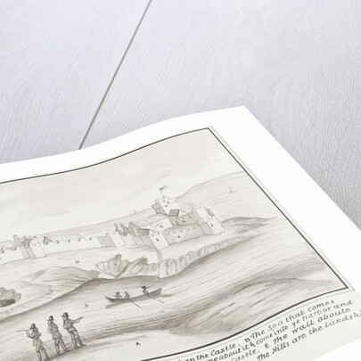 Peel Castle as it doth appeare from the east by Daniel King