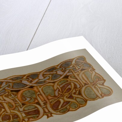 In preachings of apostles faiths of confessors, The Deer's Cry (St Patrick's Hymn) by Archibald Knox