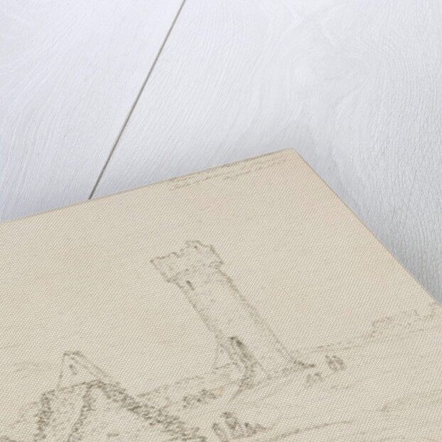 Ruins in Peel Castle, Isle of Man by S. Staples