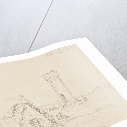 Ruins in Peel Castle, Isle of Man by S. Staples