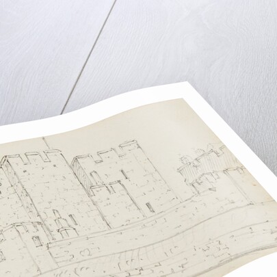 Castle from Parliament Square, Castletown, Isle of Man by S. Staples