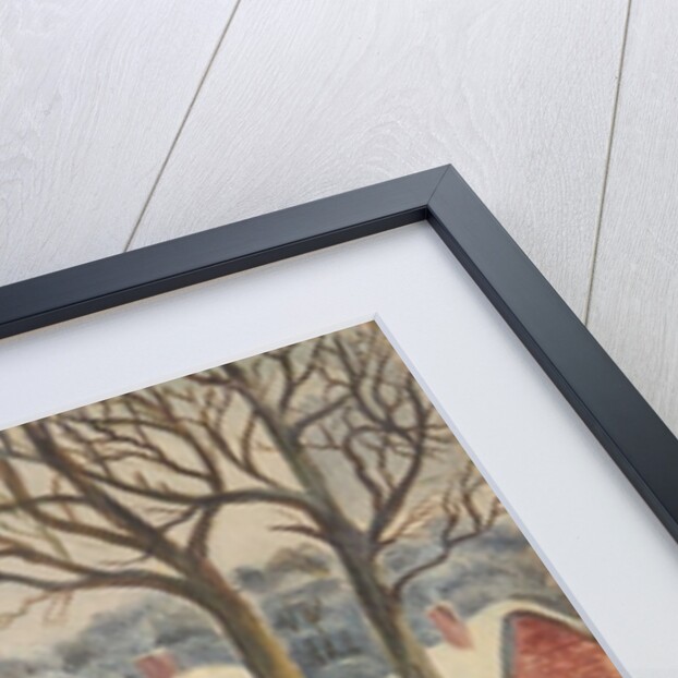 Snow scene, Isle of Man by Unknown