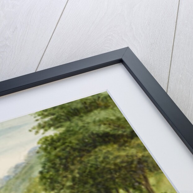 Manx Landscape with river by Unknown