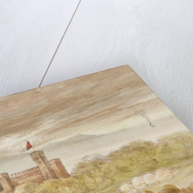 View of Falcon Cliffe Hotel, Douglas, Isle of Man by Wallis