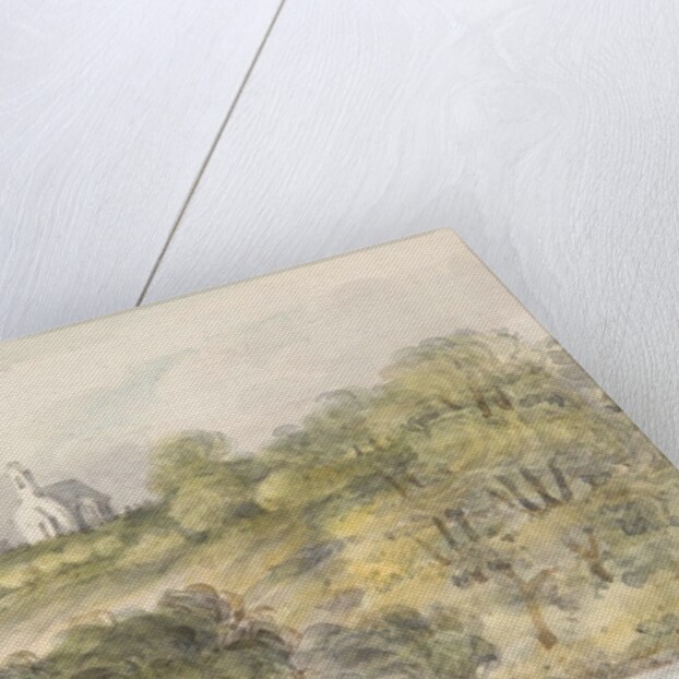 New Church Kirk Braddan, Isle of Man by Wallis