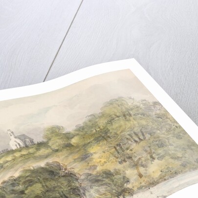 New Church Kirk Braddan, Isle of Man by Wallis