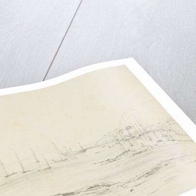 Vessels at anchor, Douglas Bay by Unknown