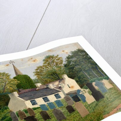 Lezayre Churchyard by Robert Evans Creer