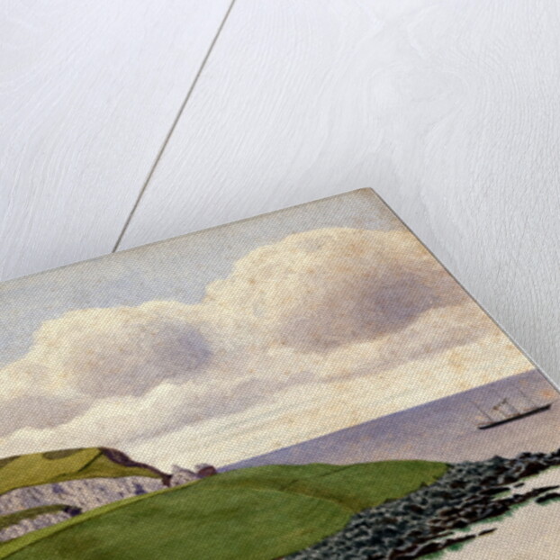 Maughold Head and Church by Robert Evans Creer