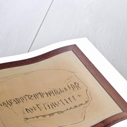 Iuan Priest's Alphabet Stone by Philip Moore Callow Kermode