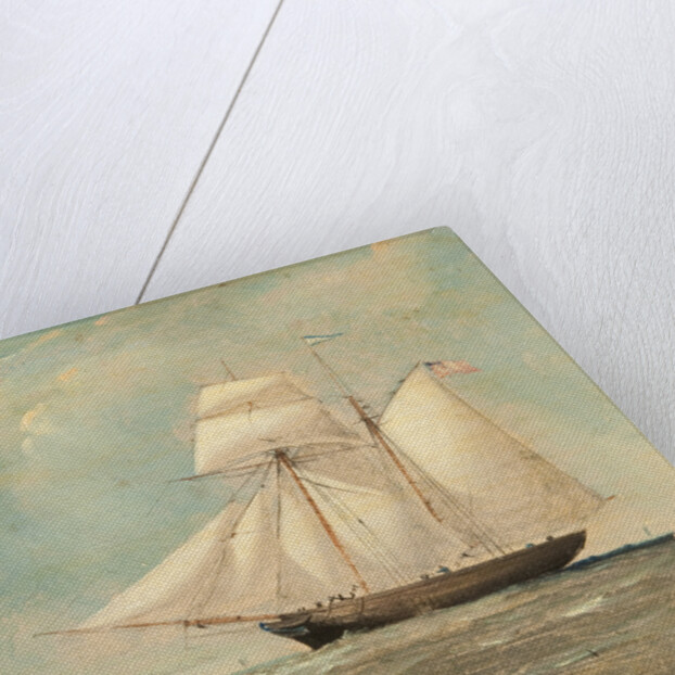 Schooner 'William' of Douglas by Anonymous