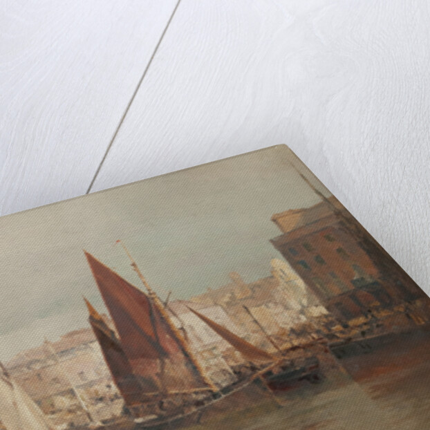 The North Quay with old St Matthew's by John Miller Nicholson